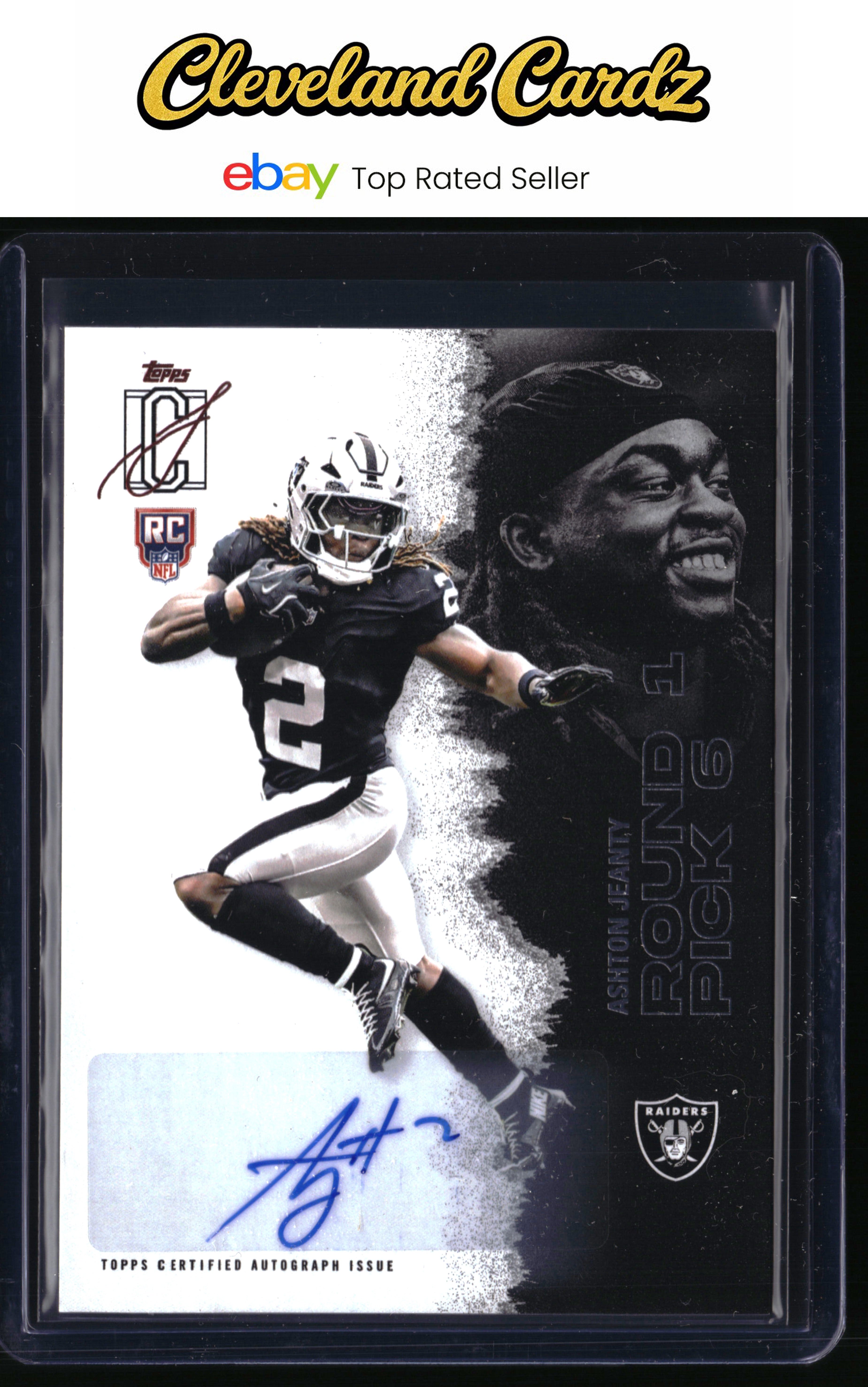 2025 Topps Signature Class #102 Ashton Jeanty Autographs