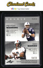 2023 Leaf Special Release ELE #ELE-23 Marino/Manning Jersey # MATCH Wave #/25