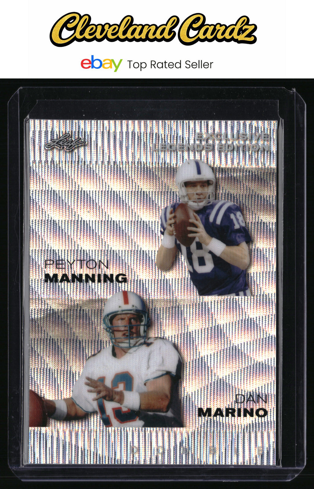 2023 Leaf Special Release ELE #ELE-23 Marino/Manning Jersey # MATCH Wave #/25