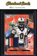 2024 Topps Inception #FI-5 Keon Coleman Freshman Init. Quad-Patch Orange #/50