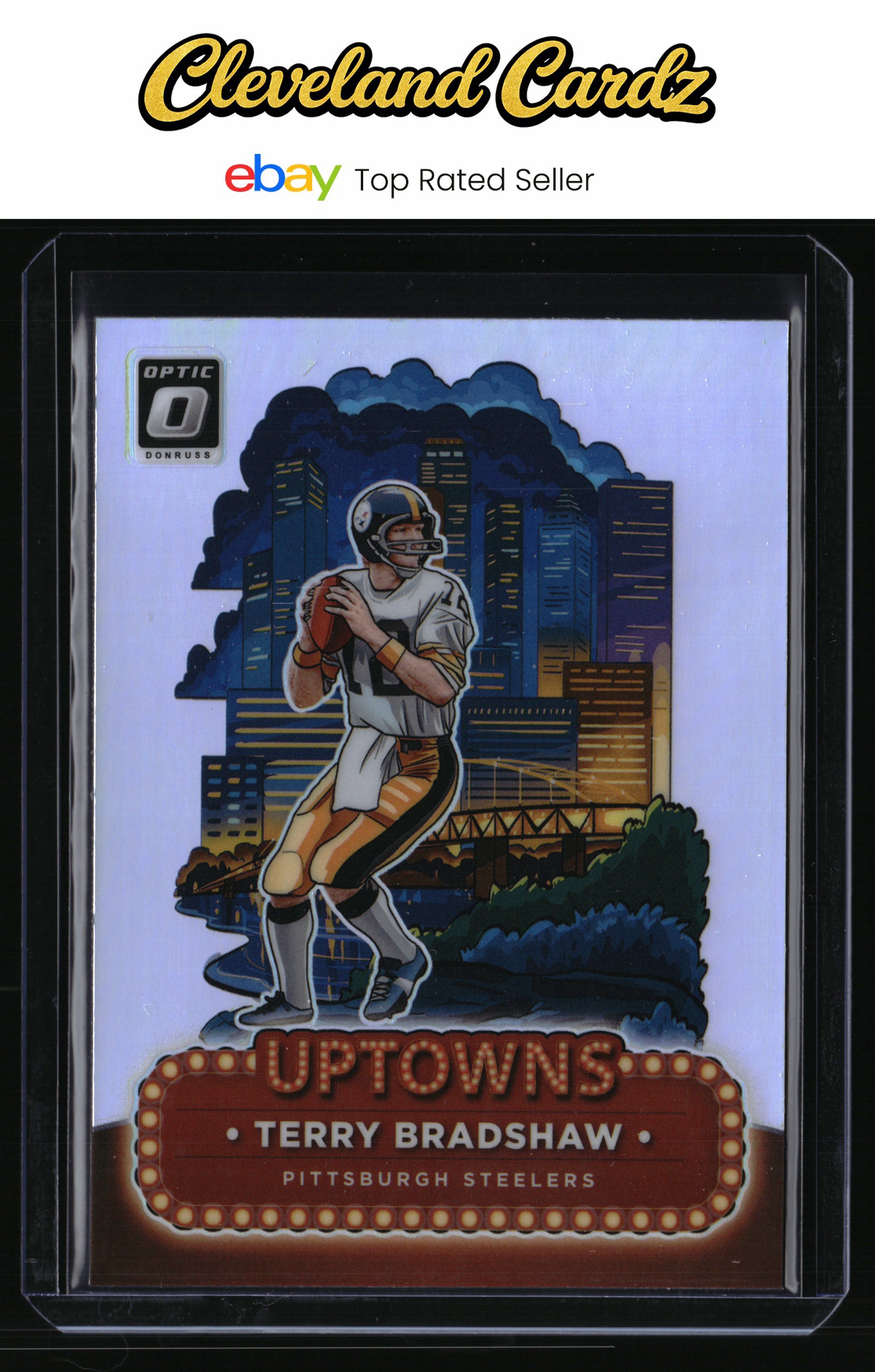 2024 Donruss Optic #25 Terry Bradshaw Uptowns CASE HIT