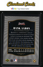 2001 SP Legendary Cuts #7 Hank Aaron