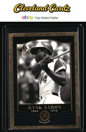 2001 SP Legendary Cuts #7 Hank Aaron