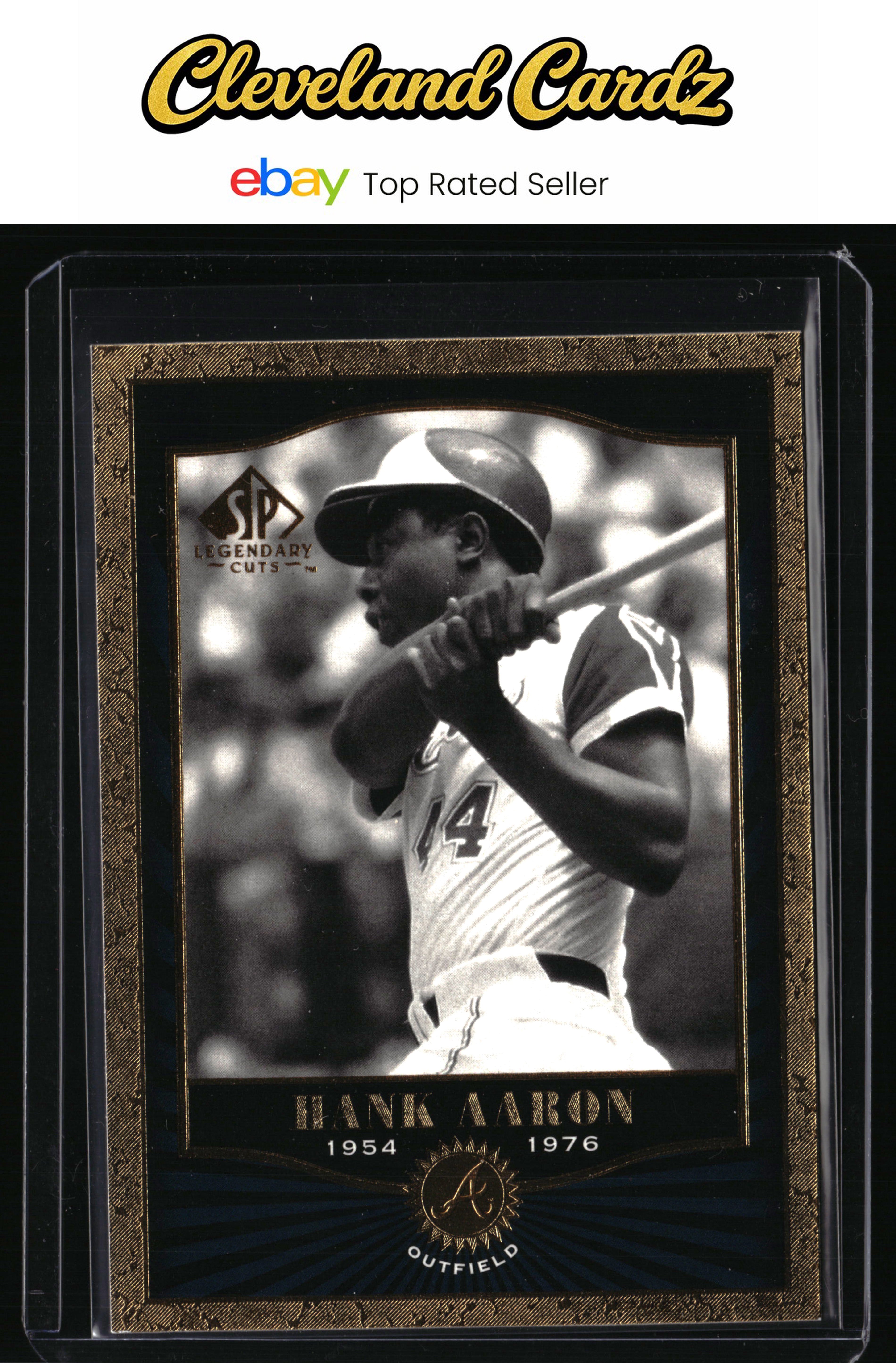 2001 SP Legendary Cuts #7 Hank Aaron