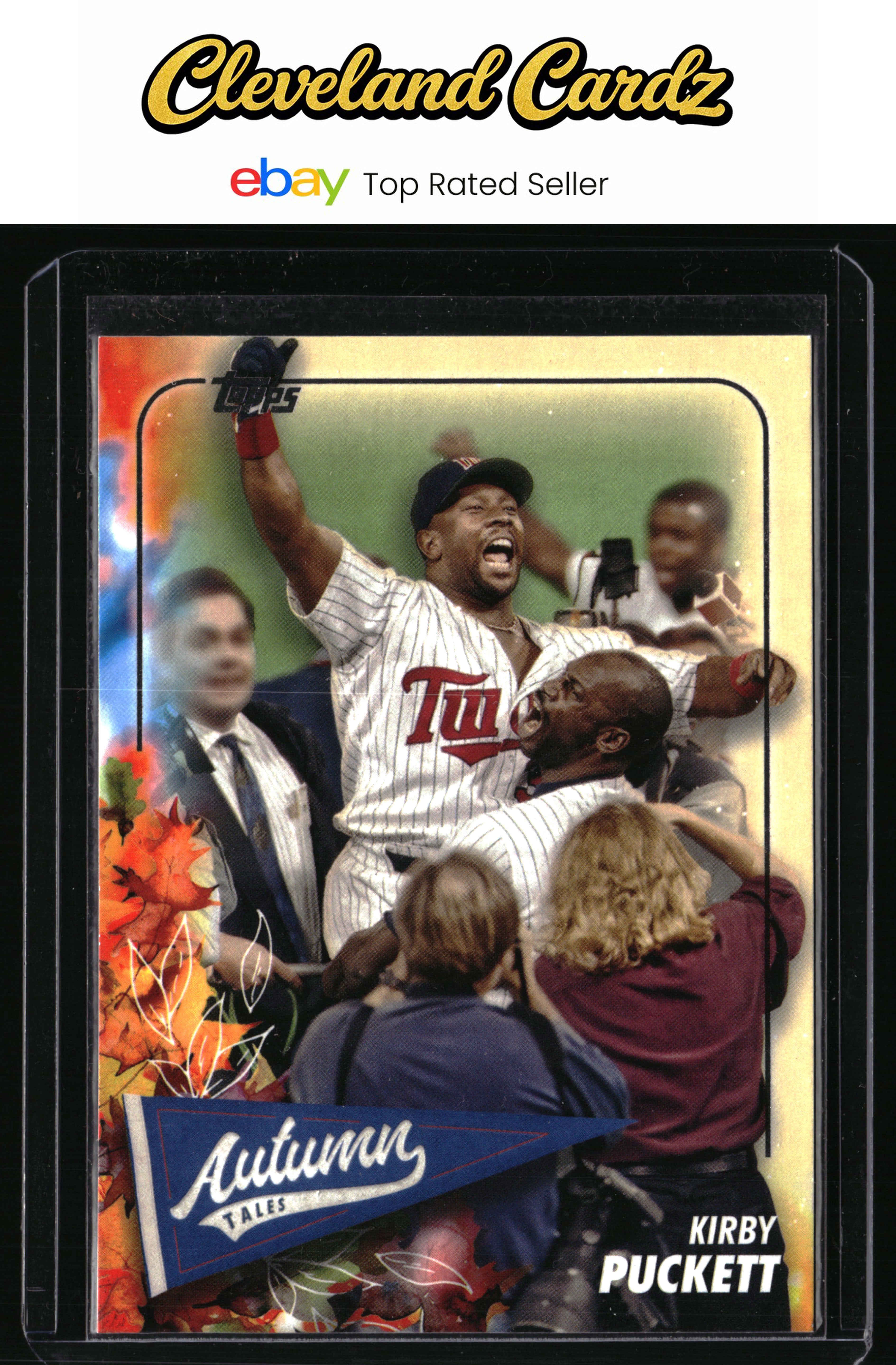 2024 Topps Update #AT-15 Kirby Puckett Autumn Tales