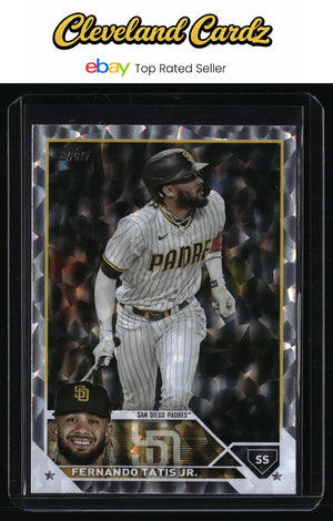 2023 Topps #23 Fernando Tatis Jr. Silver Pattern Foilboard
