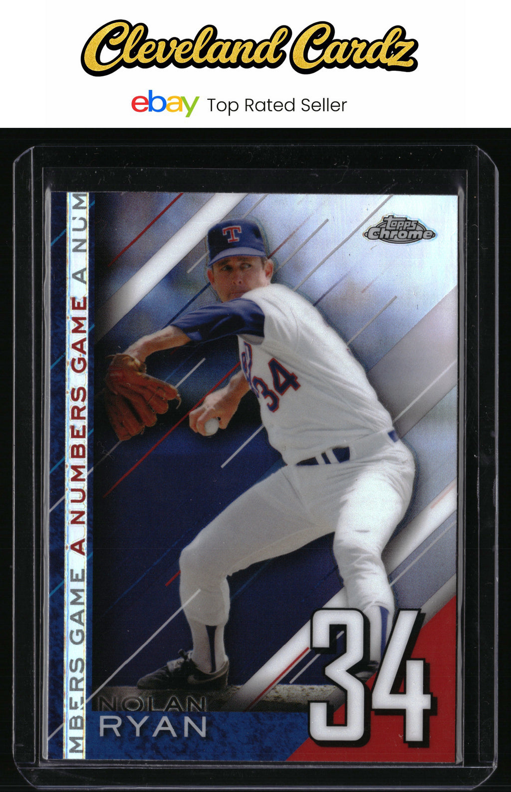 2020 Topps Chrome Update #NGC-6 Nolan Ryan A Numbers Game