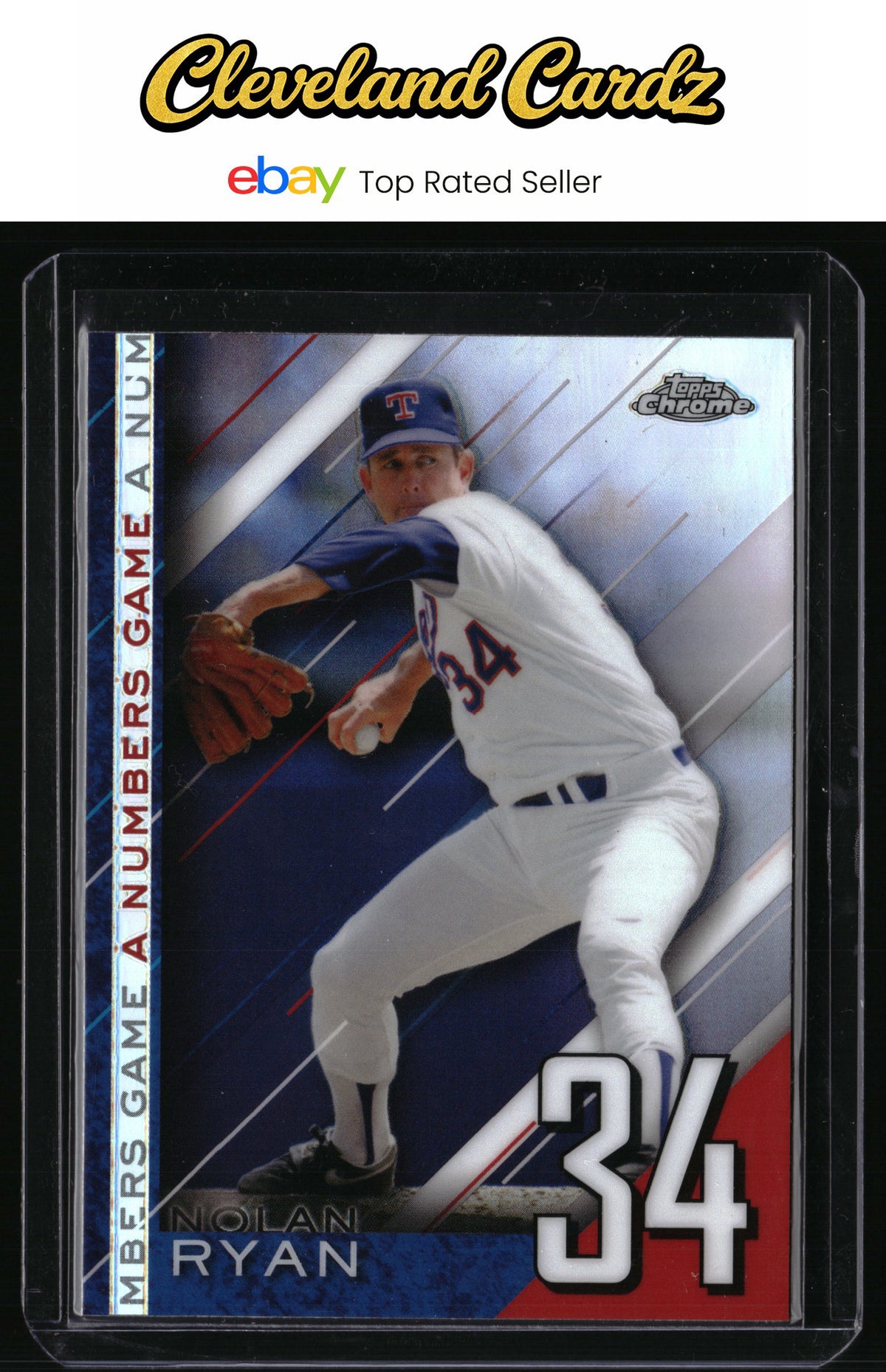 2020 Topps Chrome Update #NGC-6 Nolan Ryan A Numbers Game