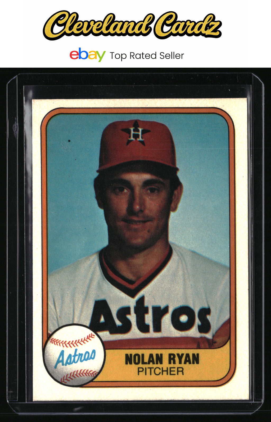 1981 Fleer #57 Nolan Ryan