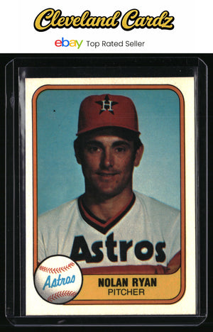 1981 Fleer #57 Nolan Ryan