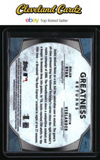 2019 Topps Chrome #GRE-2 Nolan Ryan / Justin Verlander Greatness Returns