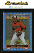 2012 Bowman Chrome #BCP217 Manny Machado Prospects Blue Wave
