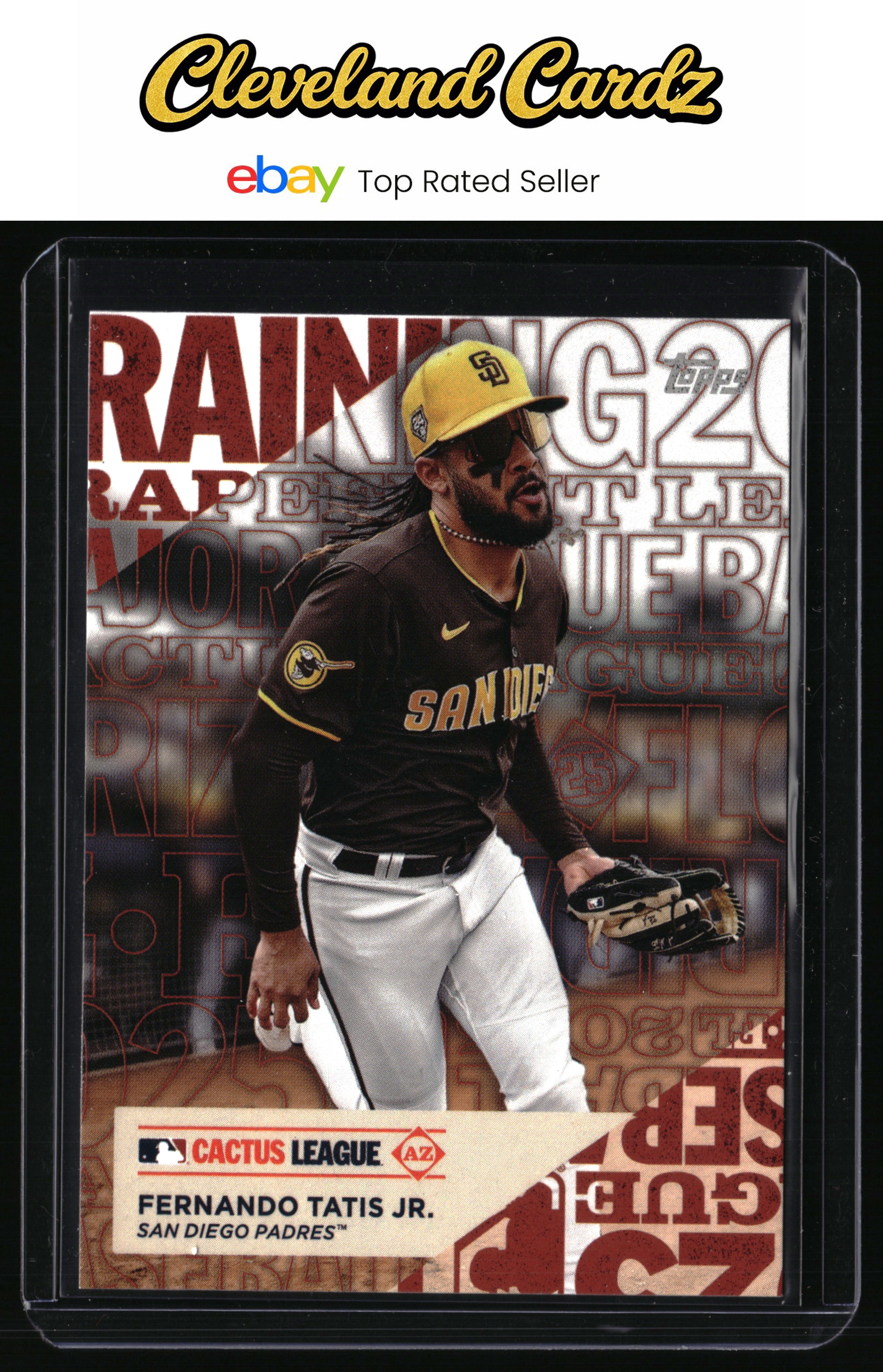 2025 Topps #TG-4 Fernando Tatis Jr. Training Grounds