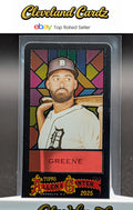 2025 Topps Allen & Ginter #364 Riley Greene Mini Exclusives Stained Glass