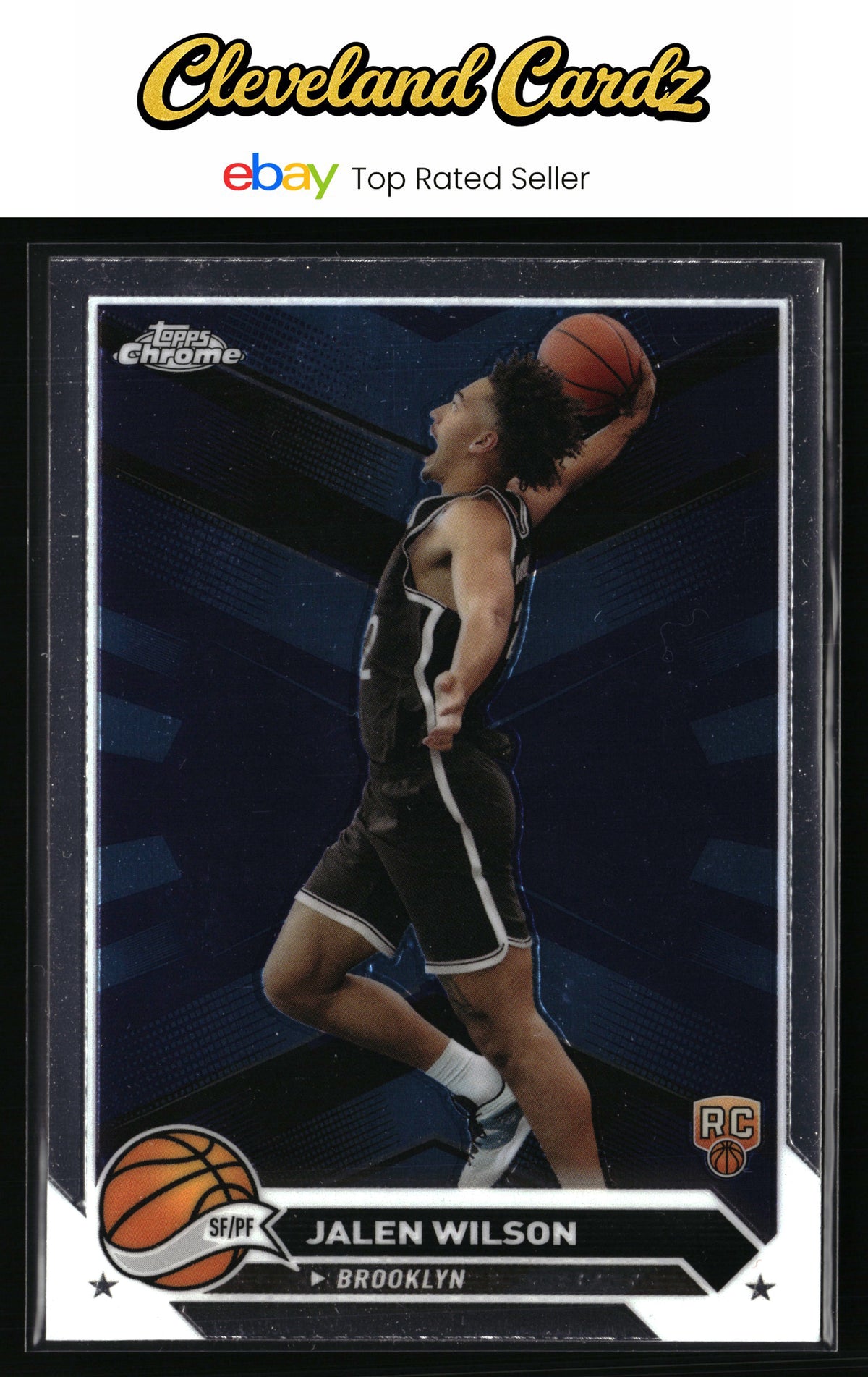 2023-24 Topps Chrome #61 Jalen Wilson