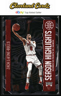 2020-21 Panini Illusions #22 Zach LaVine Season Highlights