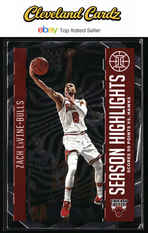 2020-21 Panini Illusions #22 Zach LaVine Season Highlights