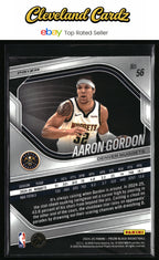 2024-25 Panini Prizm Black #56 Aaron Gordon Silver Prizm