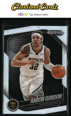 2024-25 Panini Prizm Black #56 Aaron Gordon Silver Prizm