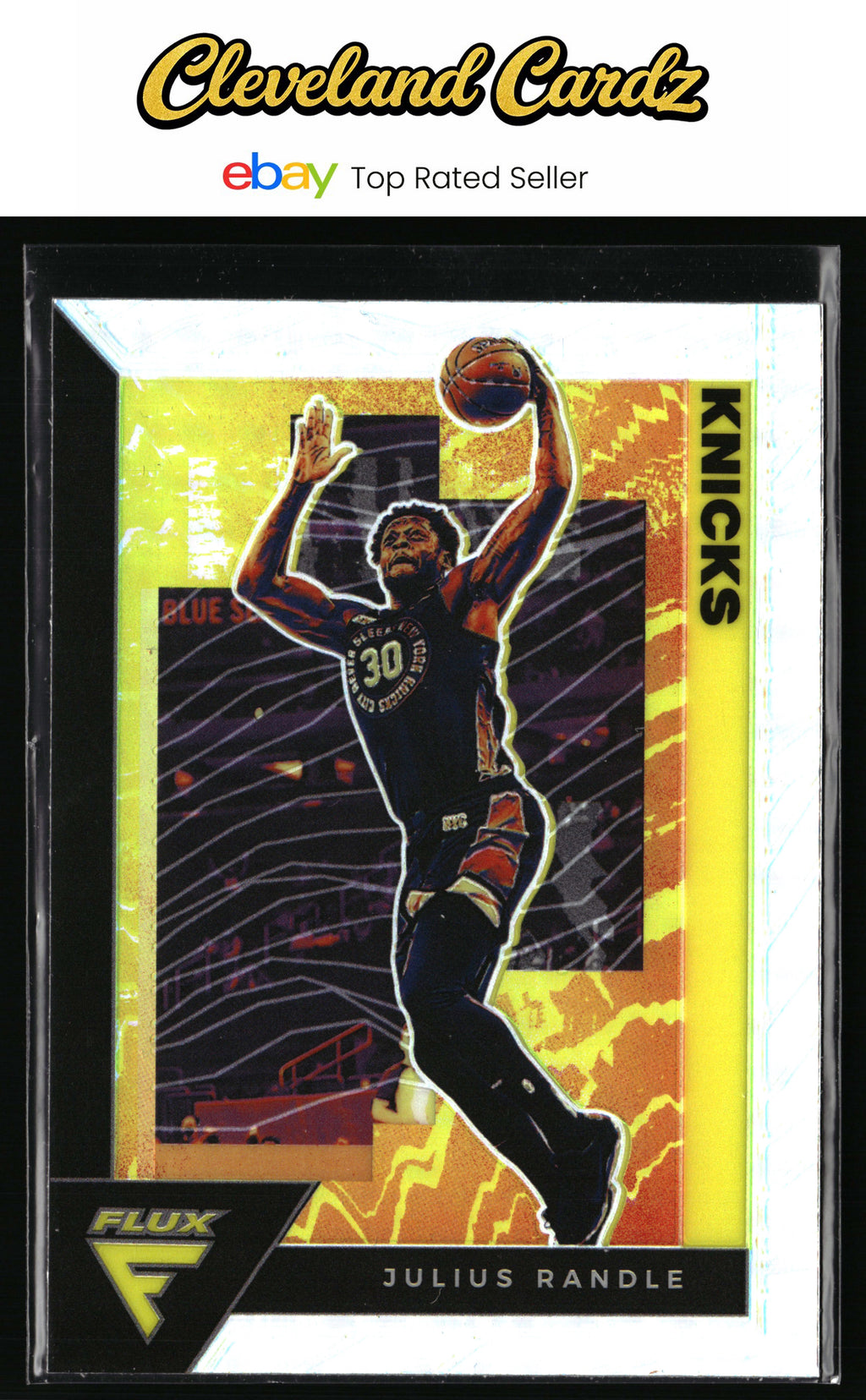 2020-21 Panini Flux #115 Julius Randle Silver