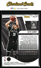 2021-22 Panini Revolution #65 Seth Curry