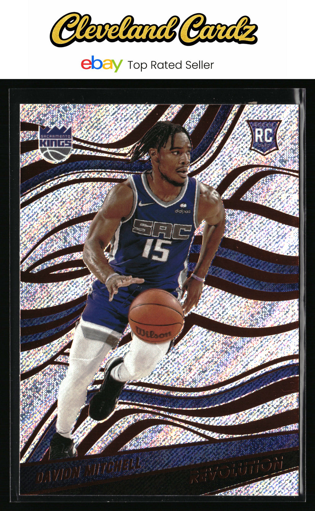 2021-22 Panini Revolution #135 Davion Mitchell
