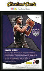 2021-22 Panini Revolution #12 Davion Mitchell Shock Wave