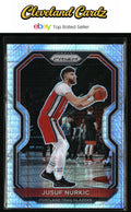 2020-21 Panini Prizm #91 Jusuf Nurkic Hyper Prizm