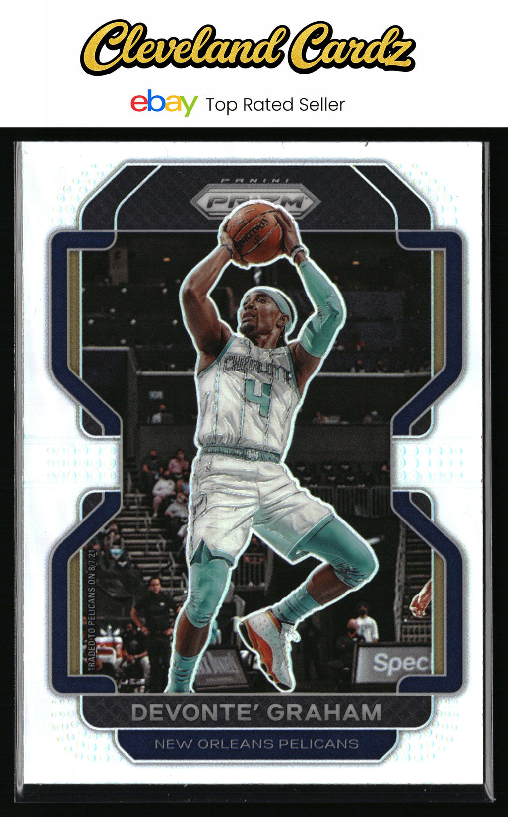 2021-22 Panini Prizm #184 Devonte' Graham Silver