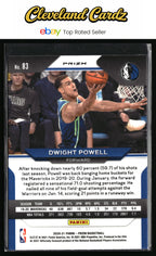2020-21 Panini Prizm #83 Dwight Powell Hyper Prizm