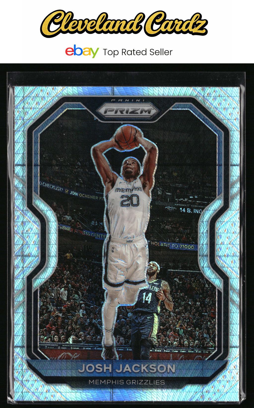 2020-21 Panini Prizm #106 Josh Jackson Hyper Prizm