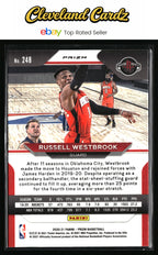 2020-21 Panini Prizm #248 Russell Westbrook Silver Prizm