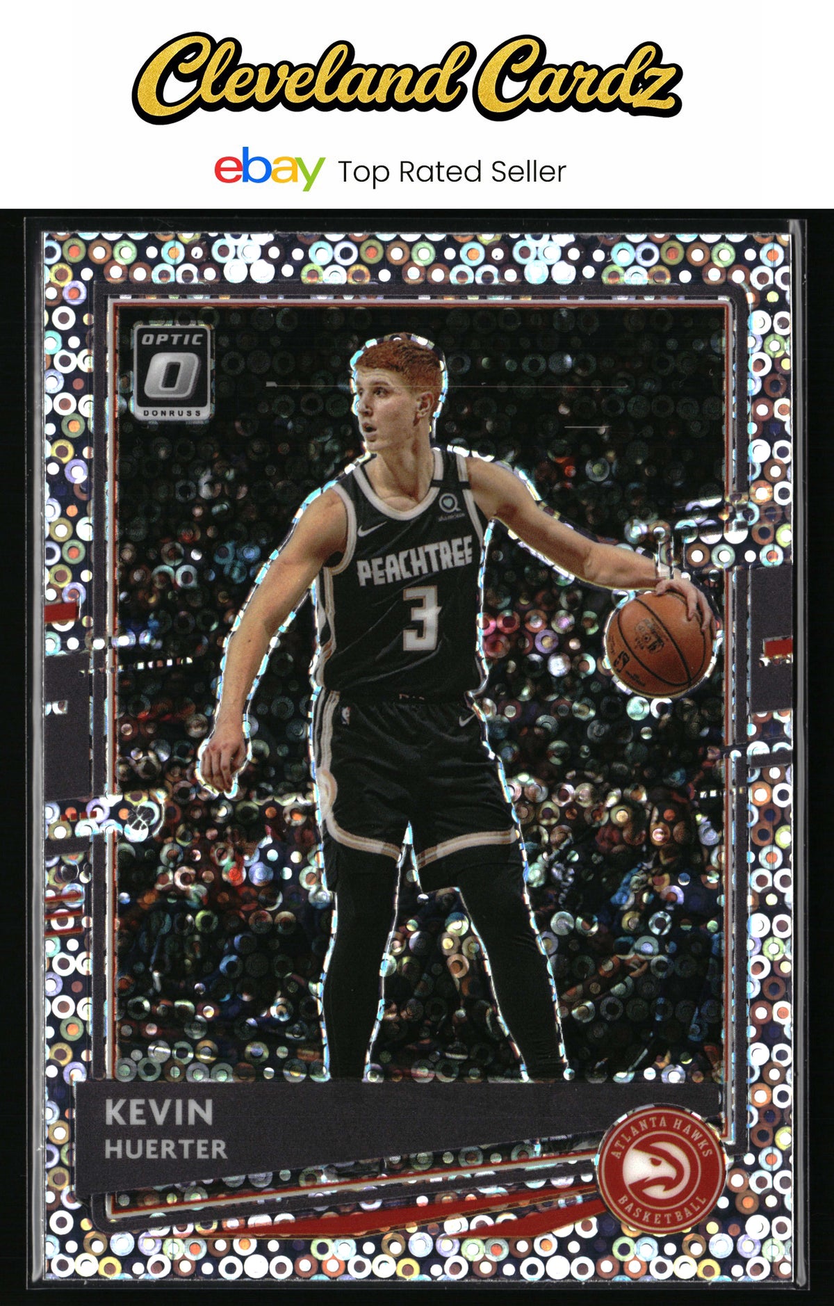 2020-21 Donruss Optic #18 Kevin Huerter Fast Break Prizm