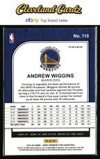 2019-20 Hoops Premium Stock #110 Andrew Wiggins Prizms Shimmer