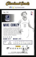 2017-18 Panini Essentials #112 Mike Conley
