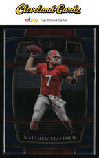 2022 Panini Select Draft Picks #67 Matthew Stafford Blue