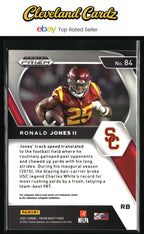 2021 Panini Prizm Draft Picks Collegiate #84 Ronald Jones II