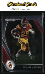 2021 Panini Prizm Draft Picks Collegiate #84 Ronald Jones II
