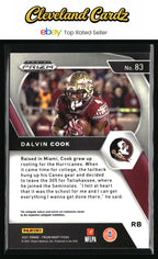 2021 Panini Prizm Draft Picks Collegiate #83 Dalvin Cook