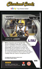 2021 Panini Prizm Draft Picks Collegiate #62 Jarvis Landry