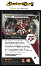 2021 Panini Prizm Draft Picks Collegiate #18 Ryan Tannehill