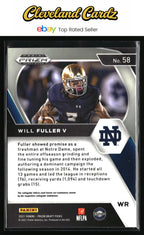 2021 Panini Prizm Draft Picks Collegiate #58 Will Fuller V