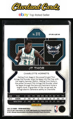 2021-22 Panini Prizm #272 JT Thor Orange Ice