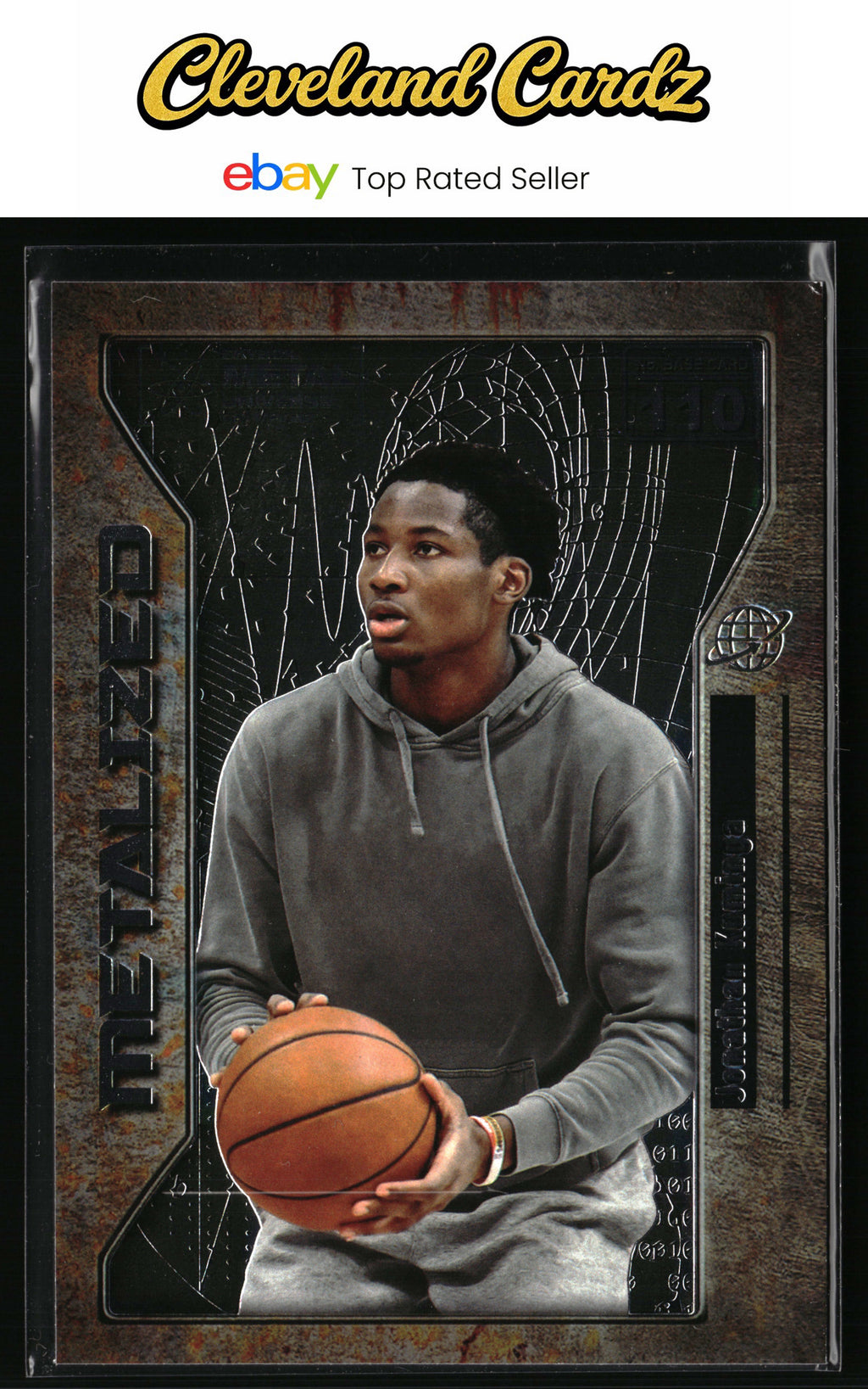 2021 SkyBox Metal Universe Champions #110 Jonathan Kuminga