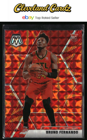 2019-20 Panini Mosaic #230 Bruno Fernando Reactive Orange