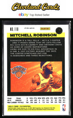 2020-21 Panini Flux #118 Mitchell Robinson Blue Cracked Ice