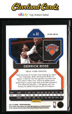 2021-22 Panini Prizm #82 Derrick Rose Fast Break