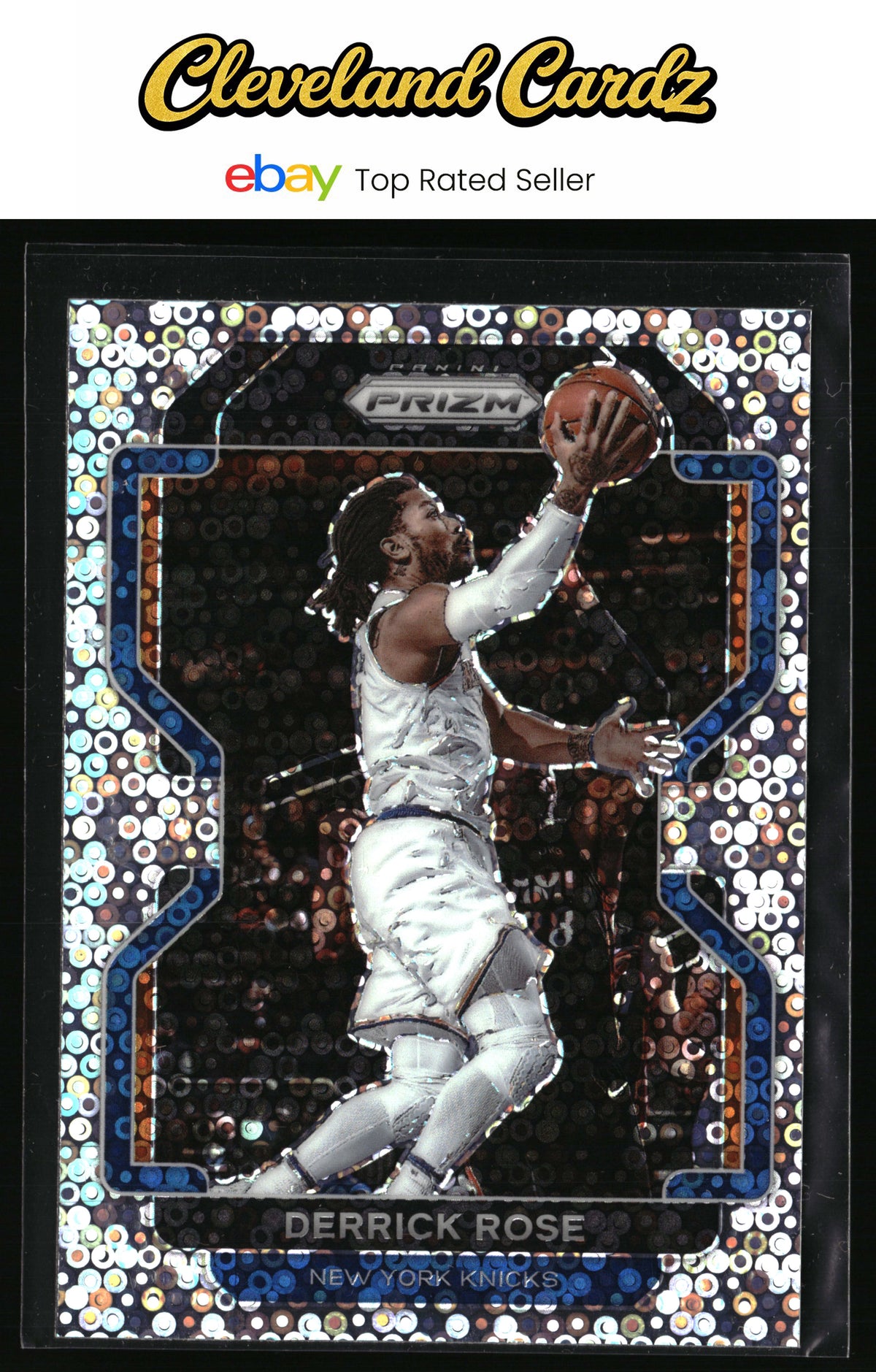 2021-22 Panini Prizm #82 Derrick Rose Fast Break
