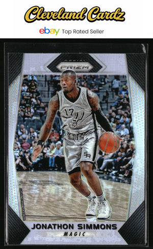 2017-18 Panini Prizm #79 Jonathon Simmons Prizms Silver