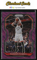 2020-21 Panini Prizm #157 Norman Powell Purple Wave Prizms